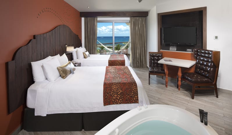 HARD ROCK HACIENDA ROCK ROYALTY PARTIAL OCEAN VIEW DOULBE